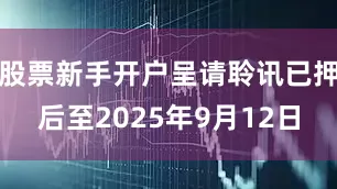 股票新手开户呈请聆讯已押后至2025年9月12日